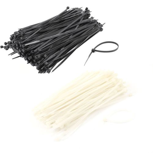 700 pcs self locking plastic cable wire zip tie fasten wrap 4mmx150mm for sale