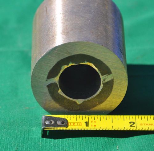 Brass Bar 2x2  bore 0.86&#034; Round stock