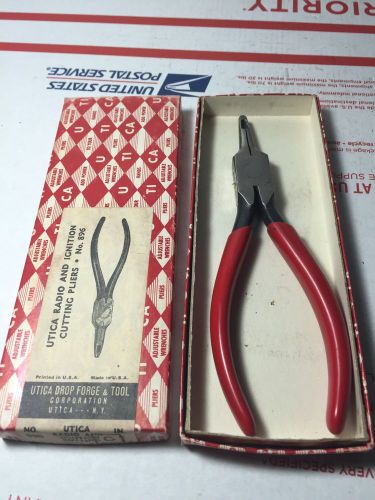 VINTAGE UTICA RADIO &amp; IGNITION CUTTING PLIERS NO. 896 **NOS w/box** (#0029)