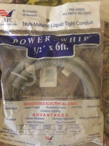 Non-metallic liquid tight conduit whip kit 6&#039; 3 #10 str. 1/2&#034; hubs for sale