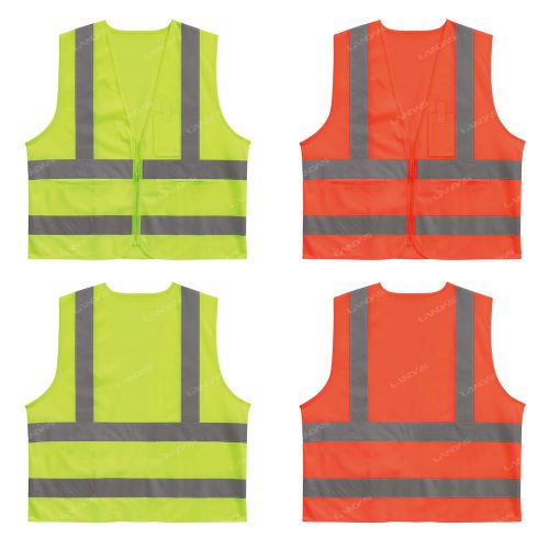 Safety Vest Construction Field Fabric High Reflective EN471 Class 2 Tape