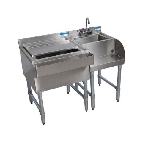 Underbar Blender Station, Ice Bin 66&#034; Work Station BBKUB-WS-BSIB-66-G