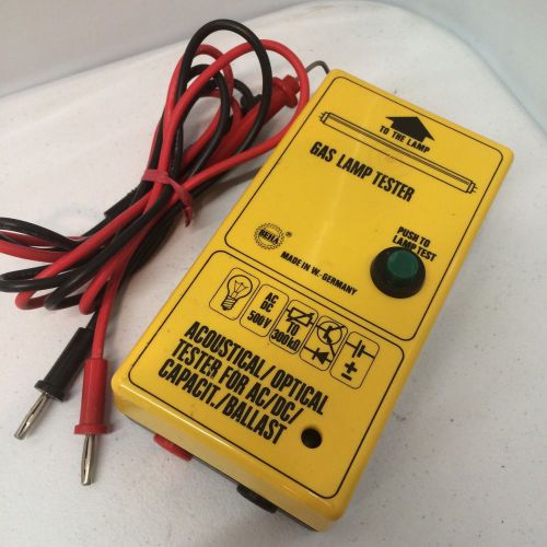 BEHA LT 277 Gas Discharge Light Tester Used (234) 1575