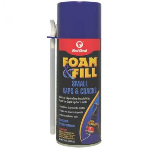 Minimal Expanding Foam 12 Oz. Aerosol Can Red Devil, Inc. Expanding Foam 0913