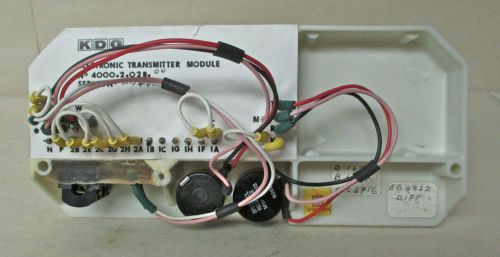 KDG INSTRUMENTS ENCAPSULATED TRANSMITTER P/N 4000-2-028 ***NEW***