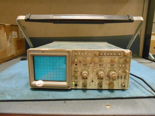 TEKTRONIX 2230 100 MHZ DIGITAL STORAGE OSCILLOSCOPE