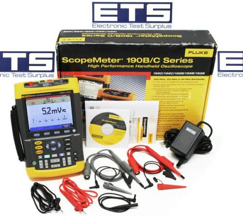 Fluke 199C ScopeMeter Color 200MHz 2.5GS/s