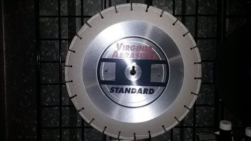 Virginia abrasives 18&#034; walk behind asphalt over concrete blade for sale