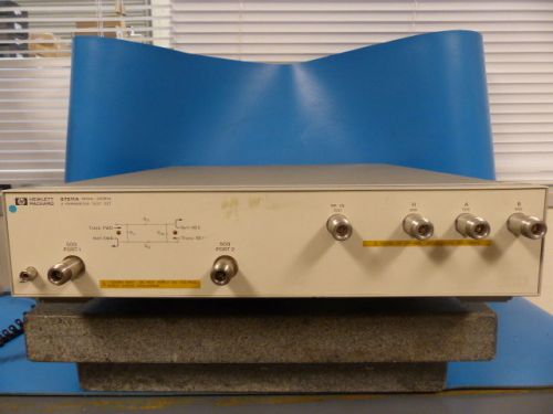 HP Agilent 87511A 100kHz-500MHz S-Parameter Test Set