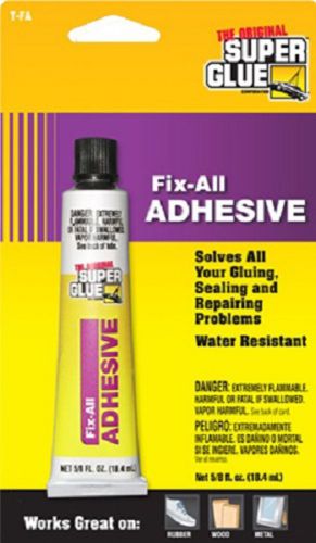 1 THE ORIGINAL SUPER GLUE FIX ALL ADHESIVE 18.4mL EACH