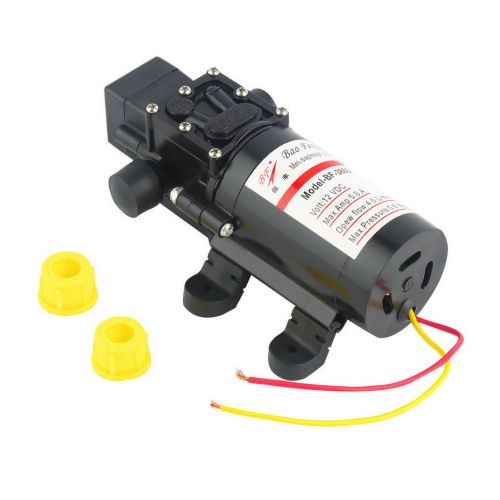 New dc 12v 60w motor high pressure diaphragm water self priming pump 4.0l/min sn for sale