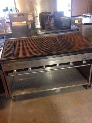 Imperial  5ft 6 burner Broiler with NEW BURNERS! LP or Natural