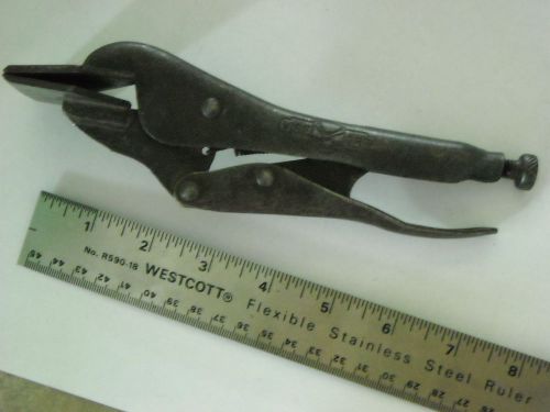 VINTAGE Petersen VISE GRIP NO.8 1942 PAT. Sheet Metal Welding Pliers U.S.A.