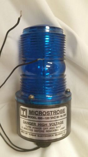 Tomar microstrobe model 495 strobe light blue - excellent!! for sale