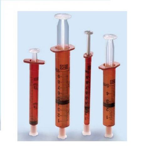 ORAL SYRINGE MEDICINE **AMBER** WITH TIP CAP 3ML / 3CC CS/500