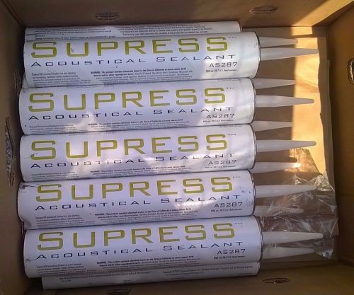 Supress Acoustical Sealant Caulk AS287- 13 Tubes