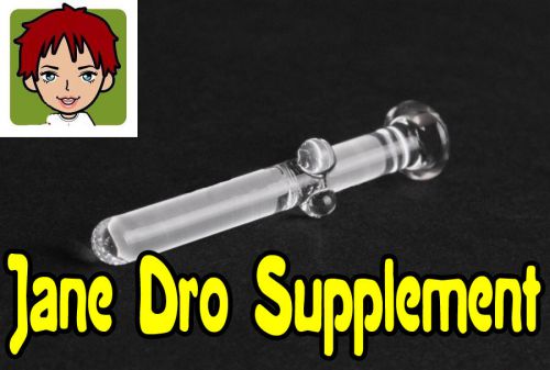 Jane Dro Burnbox Supplement   14.5 glass nail 420armory