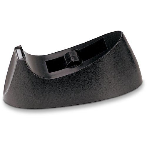 Officemate desk top tape dispenser, rounded look, 1-inch core, black (96694) for sale