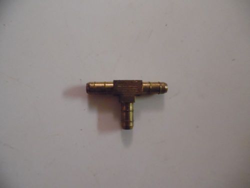 100 piece Barb brass tees 1/4&#034; Honeywell 16128