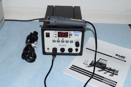 NICE!!!  PACE MBT 250 Solder Desolder Station SensaTemp II w/ Manual &amp; Cord