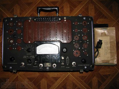 KALIBR IL-14 RUSSIAN MADE VINTAGE VACUUM TUBE TESTER - New! analog L3-3