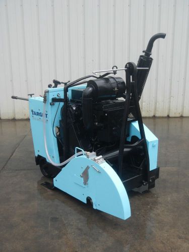 TARGET PRO 65 III DIESEL CONCRETE SELF PROPELLED ROAD DIAMOND CORE ROAD SAW