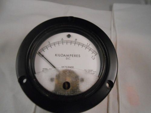 M-1338 TRIPLETTE  KILOAMPERES  0-1.5  NEW OLD STOCK