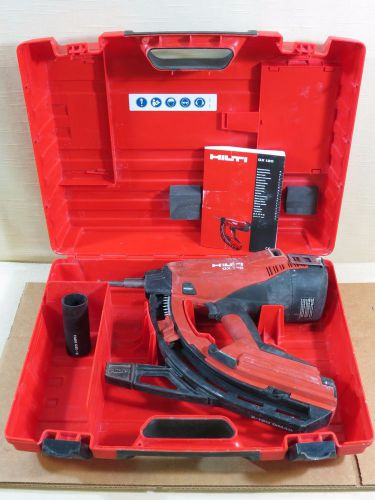 Hilti GX-120 Fully Automatic Gas-Actuated Fastening Tool,Case,Nail Gun,Cordless