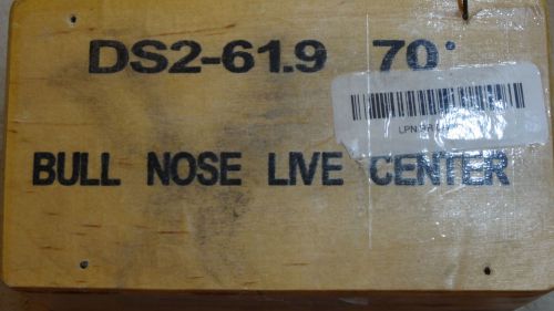 DS2  -  61-9  70 degree  Bull Nose Live Center Lathe Machinist tool Jet ?