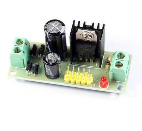 L7805 lm7805 three-terminal voltage regulator module, 5v regulated power supply for sale