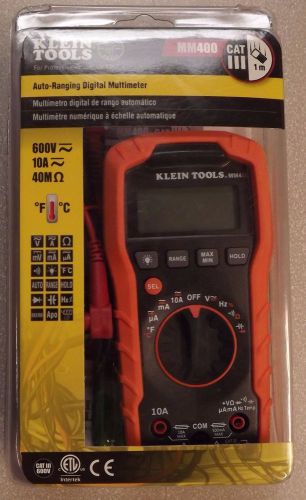 New/Sealed Klein Tool MM400 Auto Ranging Multimeter