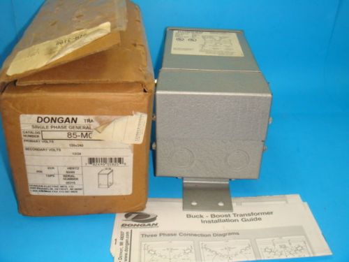 1 NEW DONGAN 85-M025 SINGLE PHASE GENERAL PURPOSE TRANSFORMER,.500 kVA, NIB