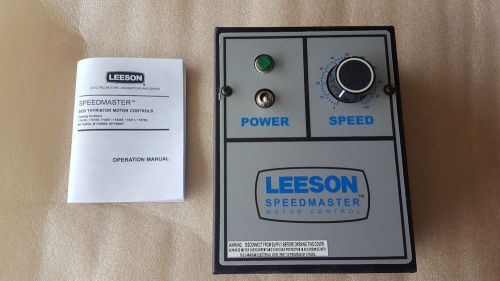 LEESON SPEEDMASTER 174307.00 MOTOR SPEED CONTROLLER 115(230)V 50/60HZ 1PH 8A NEW