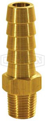 Dixon Brass 1020808C Brass 1/2&#034; MNPT x 1/2&#034; Hose Barb Fitting