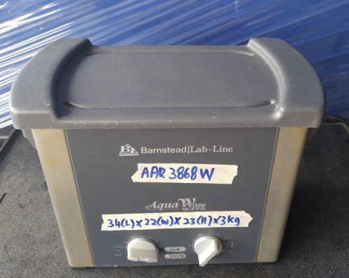 BARNSTEAD LAB LINE AQUAWAVE 9375 ULTRASONIC CLEANER -AAR 3868