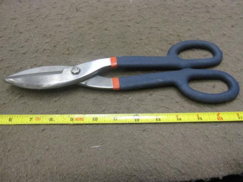 12&#034; LARGE TIN SNIPS SHEET METAL SHEARS SHEET METAL WORKERS TOOLS