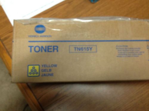 GENUINE KONICA MINOLTA BIZHUB PRESS C8000 YELLOW TONER TN615Y