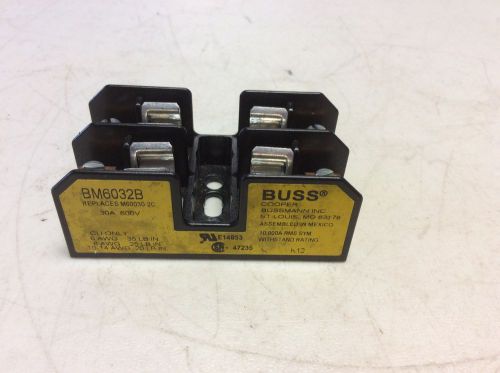 Cooper Bussmann BM6032B 2 Pole Fuse Holder 600 V 30 Amp BM6032