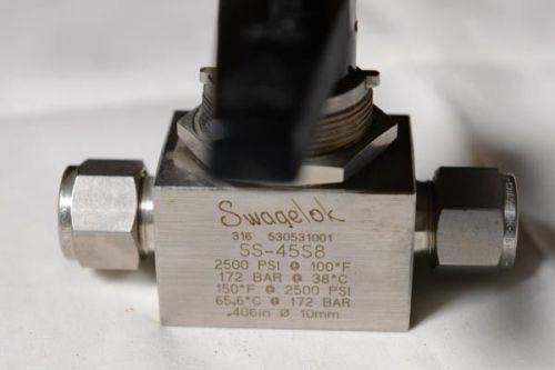 Swagelok 1/2&#034; OD  Compression  Ball Valve