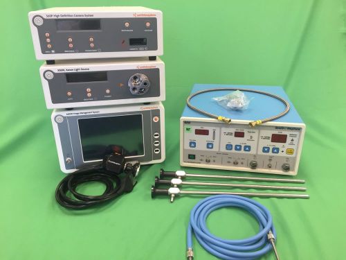 Smith &amp; Nephew Dyonics 560 HD Laparoscopy System w/ 3 Laparoscopes