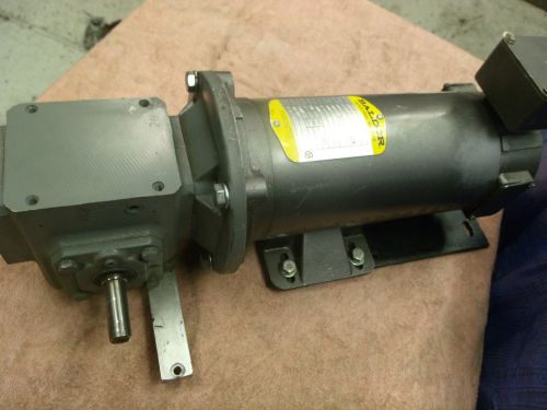 CDP3326 Baldor SCR Drive Motor 1/2 HP 180 Volt DC 1750 w/Doerr 20:1 gear reducer