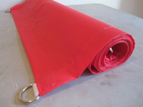 New Premium 4&#039; x 6&#039; blank red 10 oz vinyl sign banner, D-Rings, Grommets, ERC