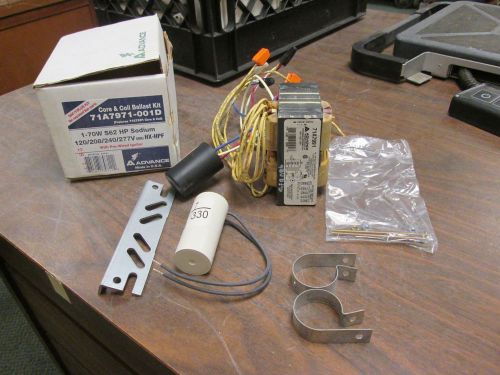 Advance Core &amp; Coil Ballast Kit 71A7971-001D 1-70W 120/208/240/277V New Surplus