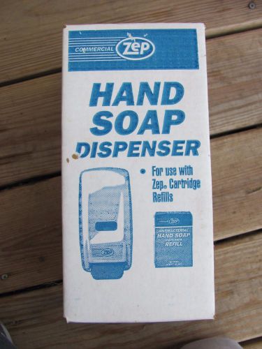 New in Box Commercial Zep Hand Soap Dispenser Wall Mount Bathroom Code HD-SNB-DS