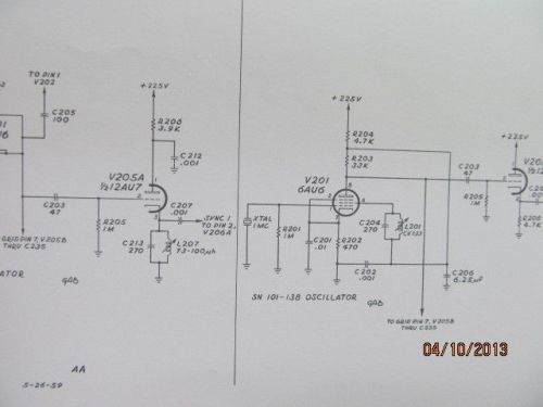 TEKTRONIX 180 Time-Mark Generator Instructiont Manual/schematics