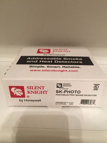 NIB SILENT KNIGHT SK-PHOTO PHOTOELECTRIC SMOKE DETECTOR HONEYWELL