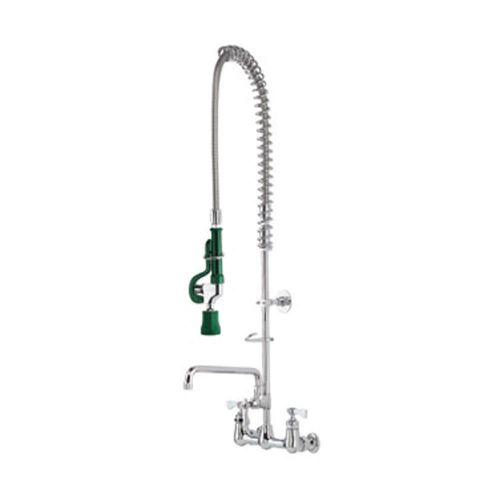 Krowne 17-109WL - Royal 8&#034; Wall, Pre-Rinse W/ Add-On Faucet, 12&#034; Spout, Low Lead