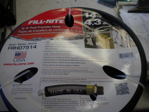 Tuthill/Fill-Rite FRH07514 Fuel Transfer Hose 3/4&#034;- 14&#039;