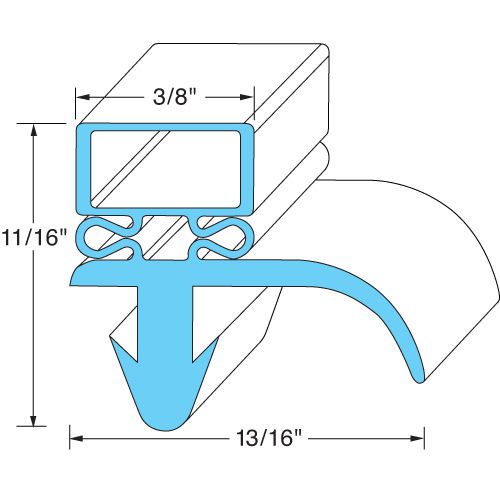 DOOR GASKET27&#034; X 28 3/4&#034; for Silver King - Part# 10310-34