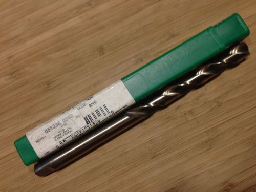Precision twist drill m51co taper length 9/16&#034; cobalt bronze oxide finish new for sale